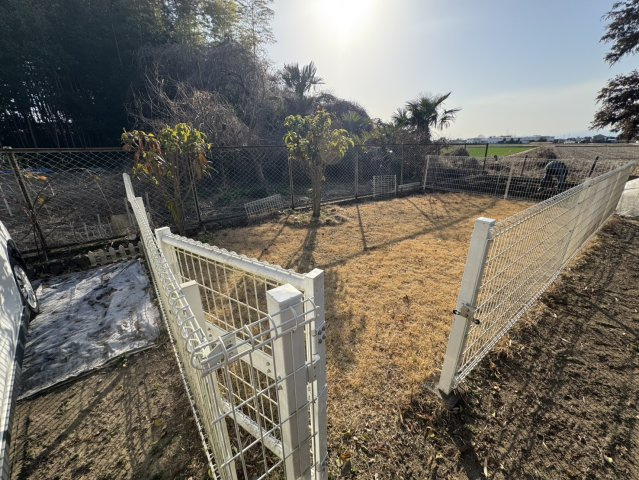 宇都宮市鐺山町969-6の庭|ドッグラン

