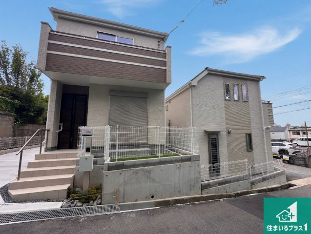 神戸市垂水区南多聞台　新築一戸建ての外観|お客様に長く安心して住んでいだだける事にこだわった家づくり！住んでからのアフターサービスにもしっかりと取り組んでいます！