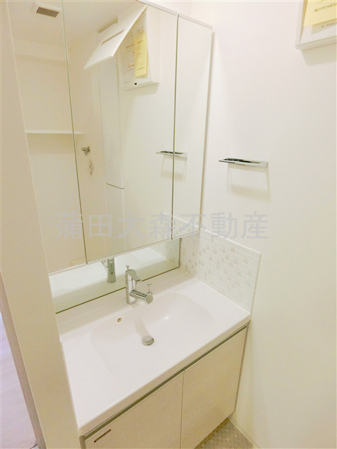 ステージグランデ多摩川の洗面所|洗面所　独立洗面台　