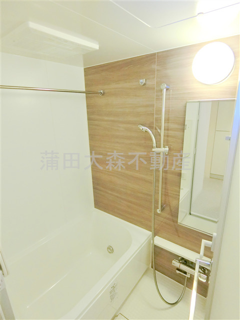 ステージグランデ多摩川の浴室|追焚+浴室乾燥機付きのバスルーム　お風呂