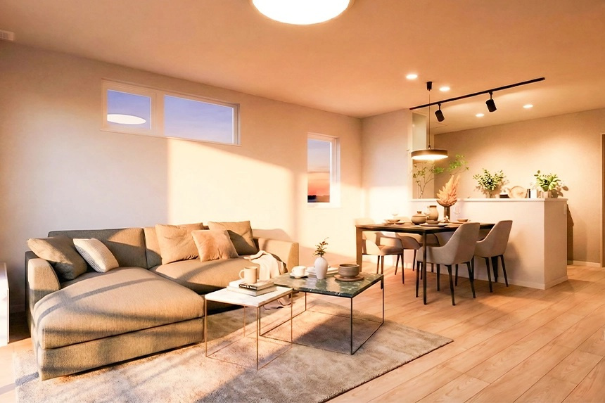 発寒17条3丁目の居間・リビング|※イメージです