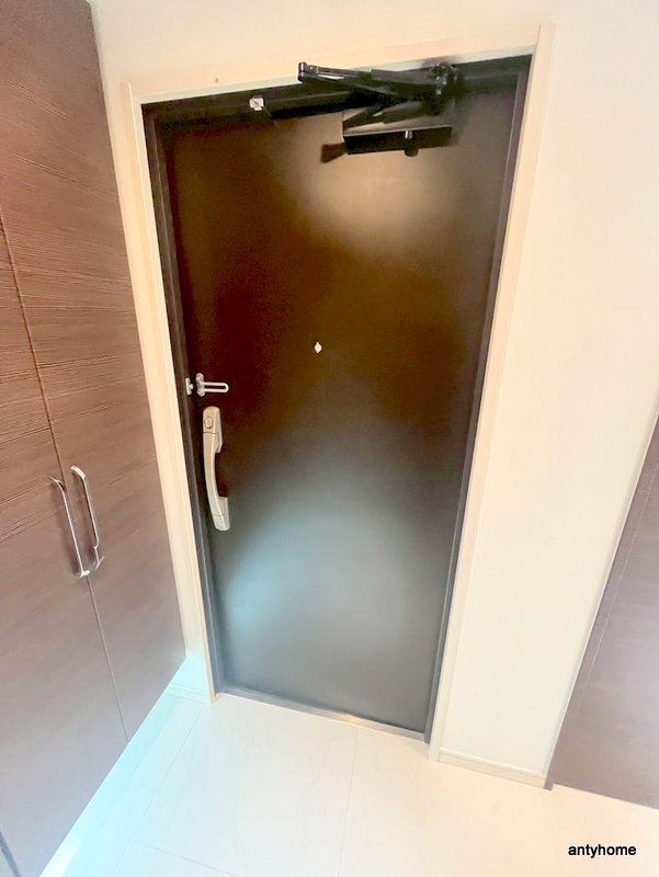 カスタリアタワー肥後橋　仲介手数料無料の玄関