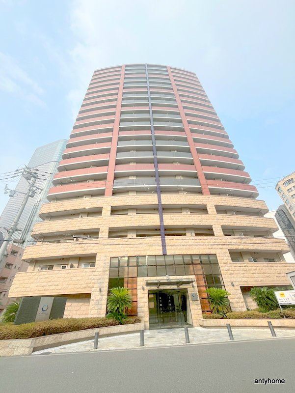 カスタリアタワー肥後橋　仲介手数料無料の外観