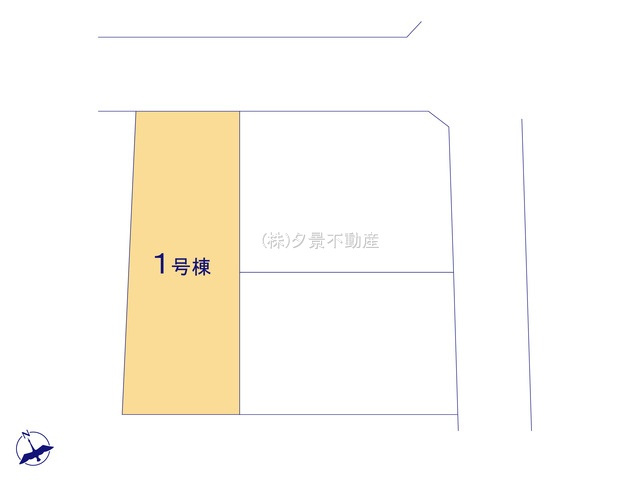 《仲介手数料無料》西区宮前町1708-6新築一戸建てフィットエーの区画図