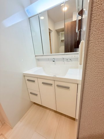 アテリア伍番館の洗面所