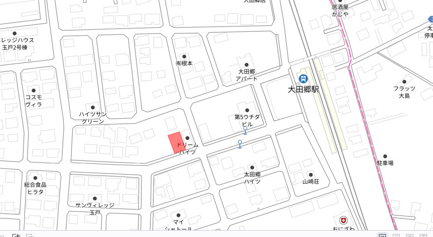 筑西市玉戸土地（大田郷駅前）
