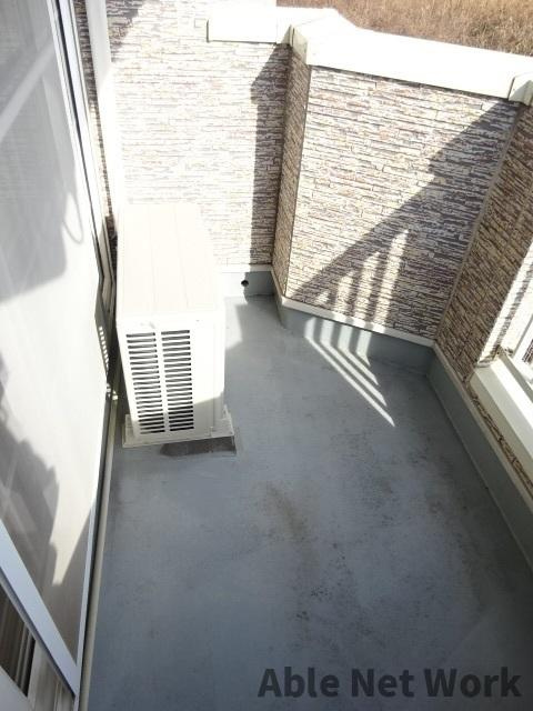 フォンテーヌⅤのバルコニー|日当たりの良いバルコニー