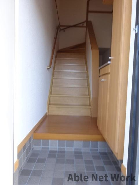 フォンテーヌⅤの玄関|シューズボックス付き