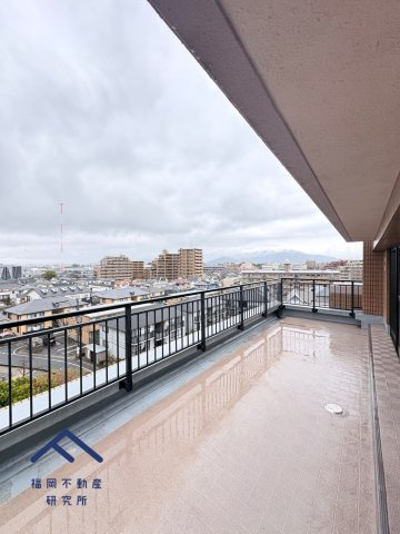 サングレート春日のバルコニー