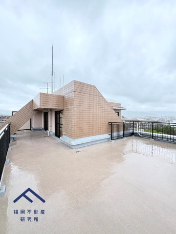 サングレート春日のバルコニー