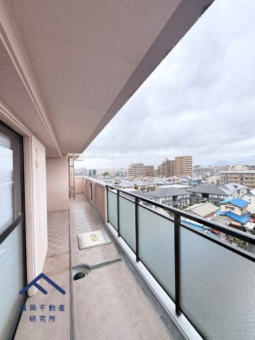 サングレート春日のバルコニー