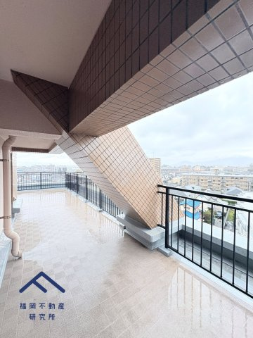 サングレート春日のバルコニー