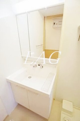 【洗面所】 | リールセゾンＡ | 独立洗面台です。