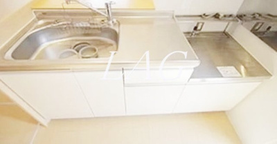 【キッチン】 | リールセゾンＡ | キッチンです。