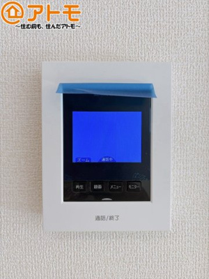【防犯設備】 | 葵区瀬名川3丁目　新築戸建　全1棟 | TVモニター付きインターホンは訪問者を確認することができて、防犯性に優れています♪