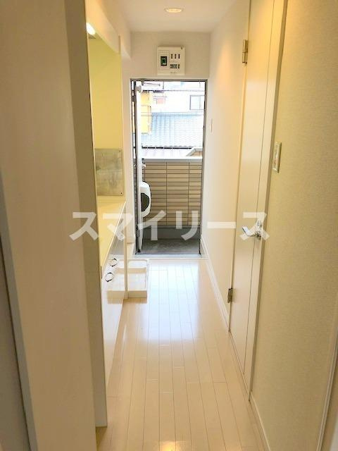 ステージ柏壱番館の玄関