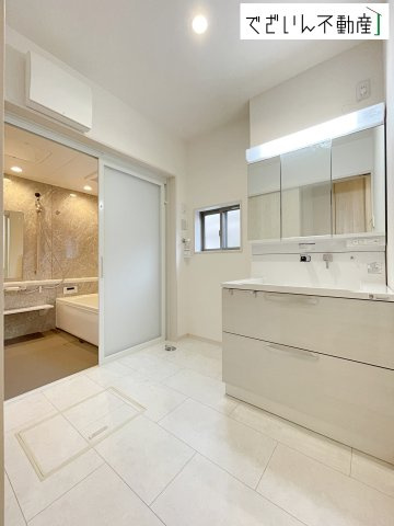 【独立洗面台】 | ワイウッドコート寄居町第4期　新築住宅 | ≪1号棟≫
現地(2026年2月撮影)