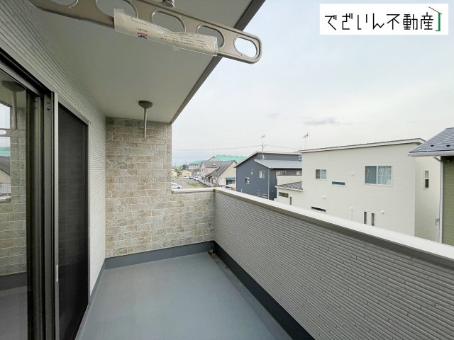 【バルコニー】 | ワイウッドコート寄居町第4期　新築住宅 | ≪1号棟≫
現地(2026年2月撮影)