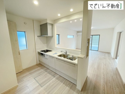 【キッチン】 | ワイウッドコート寄居町第4期　新築住宅 | ≪1号棟≫
現地(2026年2月撮影)