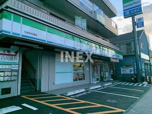 横浜市港南区港南中央通の賃貸マンションの周辺|ファミリーマートまで48m