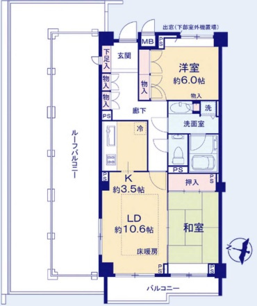 千石ホームズの間取り