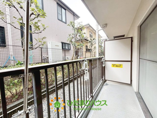 キャッスル久喜のバルコニー