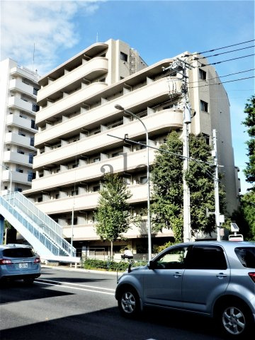練馬区貫井５丁目の賃貸マンションの外観|おしゃれな外観です