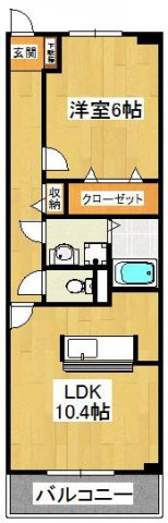 イルテジェンテの間取り
