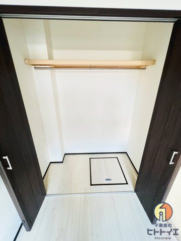 アリビオ52の収納|クローゼットです