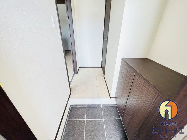 アリビオ52の玄関|収納もある玄関です