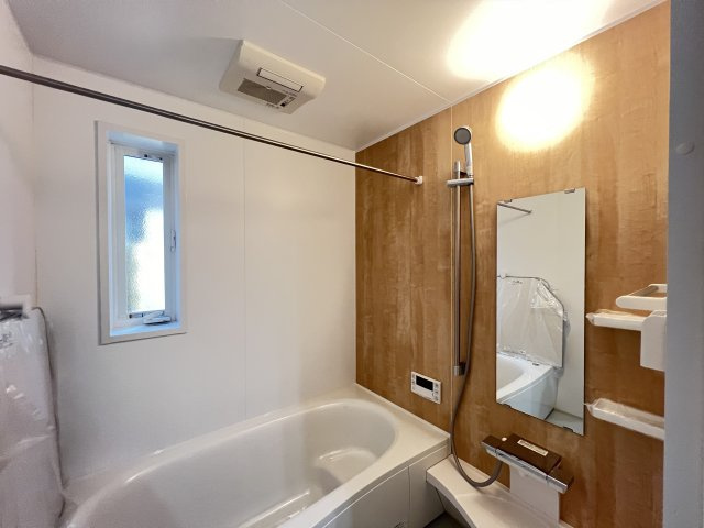 橿原市石原田町　の浴室|のびのび入浴できるシステムバス