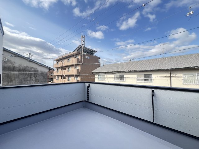 橿原市石原田町　のバルコニー|落ち着いた時間を過ごせるバルコニーです