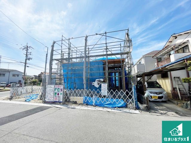 伊丹市堀池　第13期　新築一戸建ての外観|現在建築中！落ち着いた街並みで新生活を始めることが出来そう！周辺の物件も併せてご紹介させて頂きます！