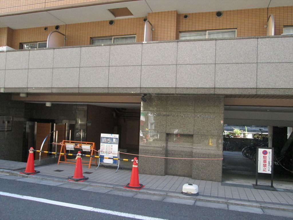 メゾン・ド・ヴィレ日本橋茅場町のエントランス