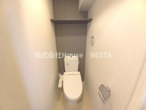 レジディア神戸三宮プレイスのトイレ