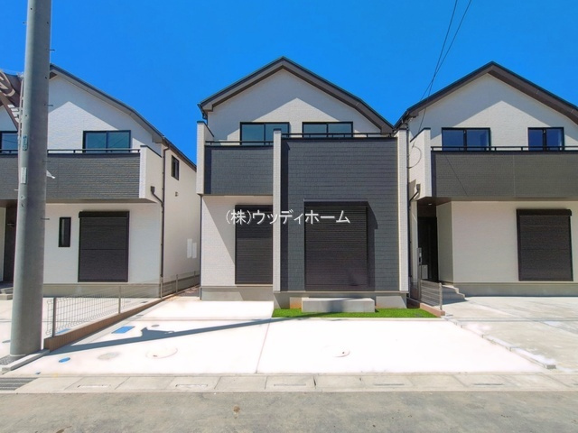 越谷市下間久里　新築一戸建て　D号棟の外観