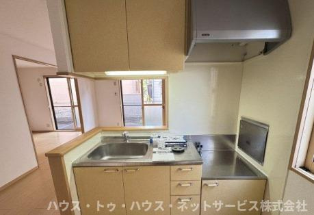 ヴィルヌープ　Ⅱのキッチン