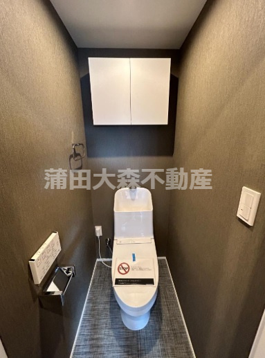 エクラン西蒲田のトイレ|トイレ　温水洗浄便座