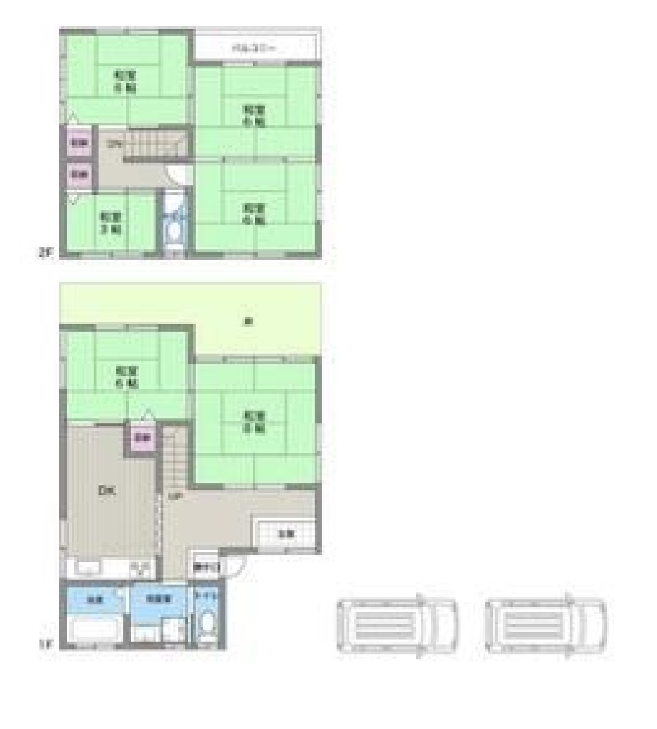 売戸建　壬生町壬生丁の間取り
