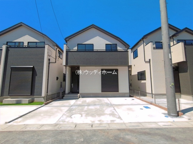越谷市下間久里　新築一戸建て　E号棟の外観