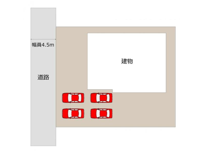 古河市新久田　中古戸建の区画図