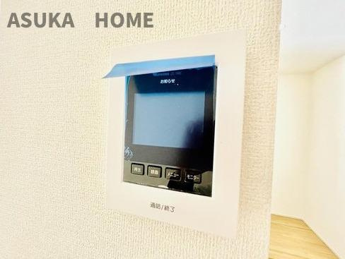 横浜市泉区上飯田町の防犯設備|TVモニター付インターホンになります。防犯面も安心です。