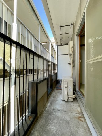 カーサビアンカのバルコニー