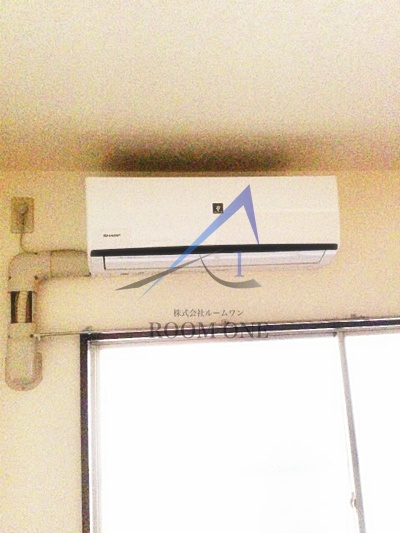 カルム町屋の設備|エアコン付きです。