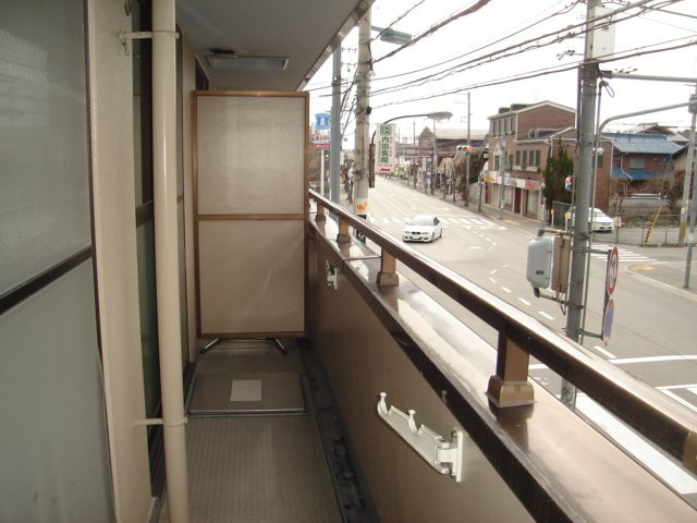 ドミール小林のバルコニー
