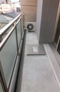 【バルコニー】 | プライムステージオオシマ | 広々としたバルコニーです