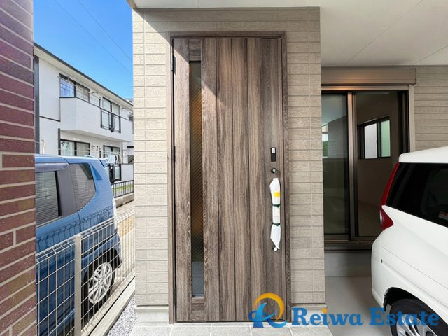 新築戸建　茅ヶ崎市松尾の玄関