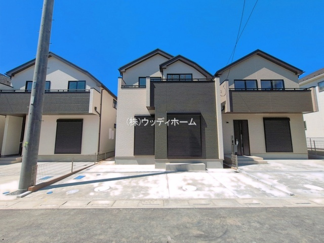 越谷市下間久里　新築一戸建て　F号棟の外観