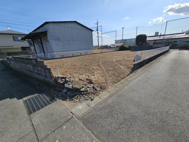 筑西市下中山字観音堂　土地の外観