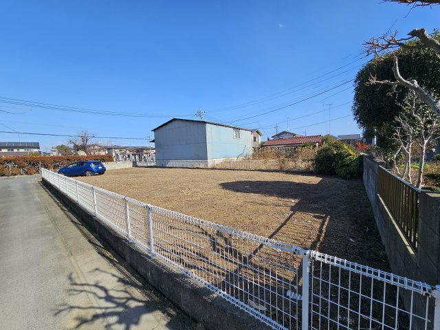 筑西市下中山字観音堂　土地の外観